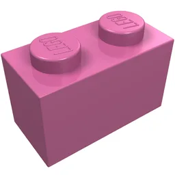 Brick 1 x 2 / Light Purple