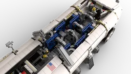 Space Force Lunar Tank with functional cannon