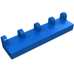 Hinge Tile 1 x 4 / Blue
