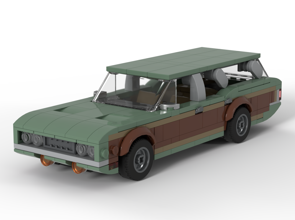 Lego 70s Station Wagon 8wide