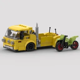 1970 FORD C600 BIKEHAULER