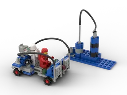 920 Alpha-1 Moon Rover with Fuel Station