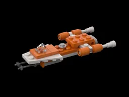 Y-Wing (Alternate build of 30386 - Poe Dameron's X Wing)