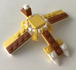 10696 Yellow dinosaur