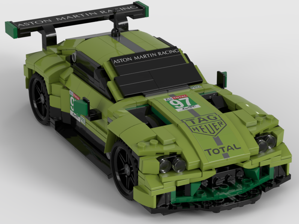 Lego Aston Martin Vantage AMR #97 from Le Mans 2018