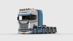 SCANIA 770s 10x4 tractor(blue)