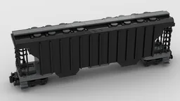 Wagon Trémie couverte - Wagon Covered Hopper - B&O - MOC