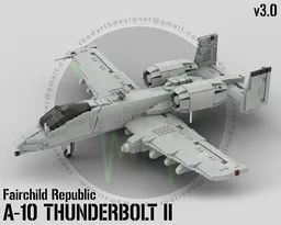Fairchild Republic | A-10 THUNDERBOLT II - 1:35 Scale (v3)