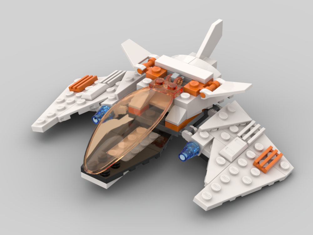 Lego Mars Mission - MX-12 Advanced Recon Fighter