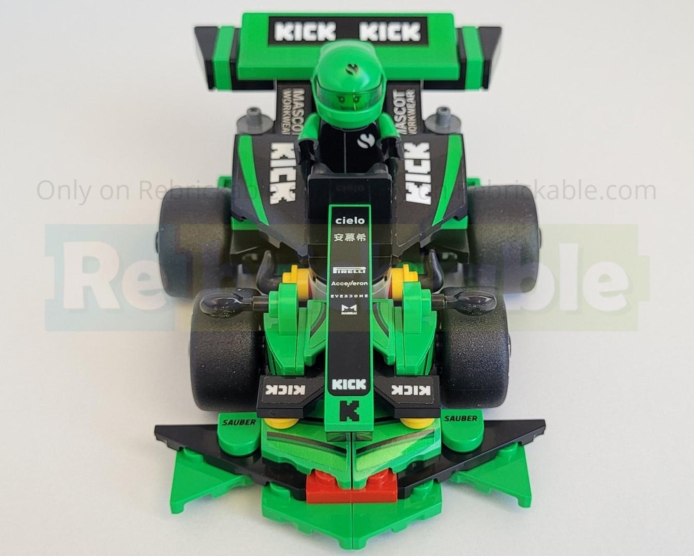 Lego Tooned KICK Sauber F1 C44