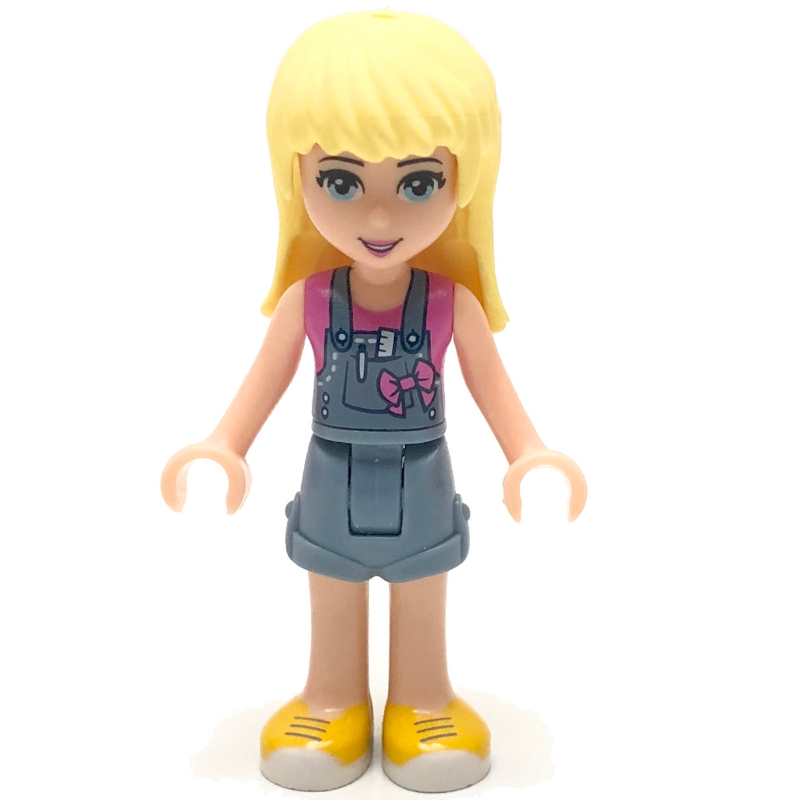 Lego Stephanie - Magenta Top, Sand Green Apron