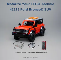 [BuWizz motor] LEGO Technic 42213 Ford Bronco SUV