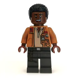 Finn, Tan Undershirt, Pearl Dark Gray Legs