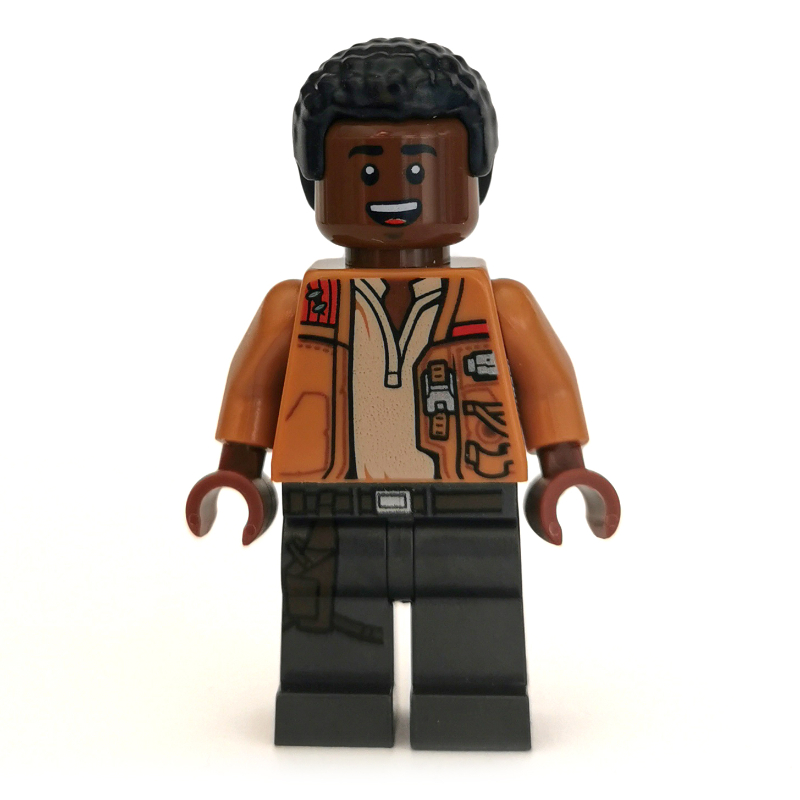 Lego Finn, Tan Undershirt, Pearl Dark Gray Legs