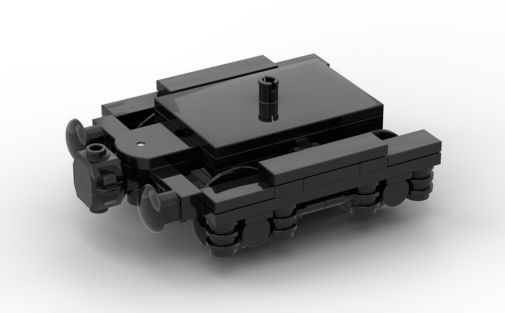 Lego European Freight Car Bogie (Short, Type A)
