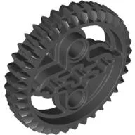Technic Gear 36 Tooth Double Bevel / Black