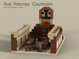 Ace Attorney Courtroom