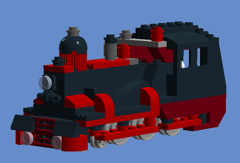 Lego Steam Locomotive