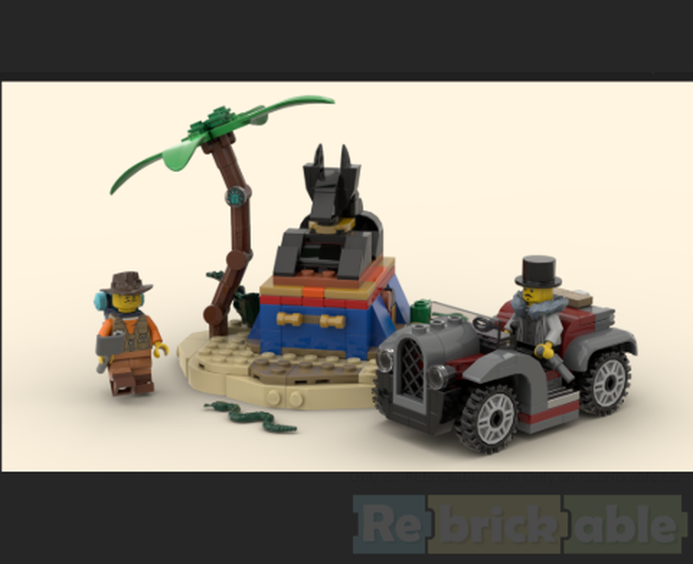 Lego Johnny Thunder and the Lost Treasure of Anubis