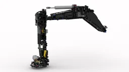 Excavator main boom with tilt rotator (for my volvo ec 220 e)
