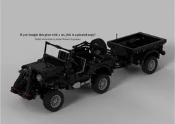 Jeep Willys (Paramedic Version) with Trailer