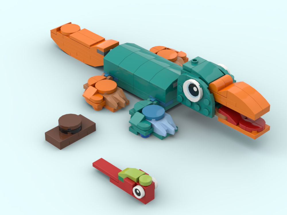 Lego Platypus (Perry Recolor)