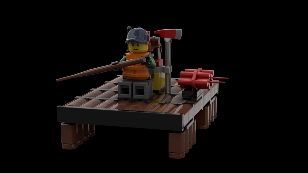 Lego Xtreme Team Raft Remake