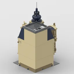 Beaux-Arts Modular Building without interior