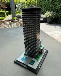 Seagram Building 1:800 Scale