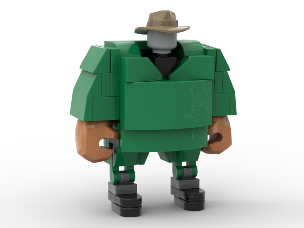 Lego MF DOOM - ALL CAPS suit (version 2)