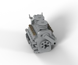 Maybach 230 HL - Tiger Tank Engine