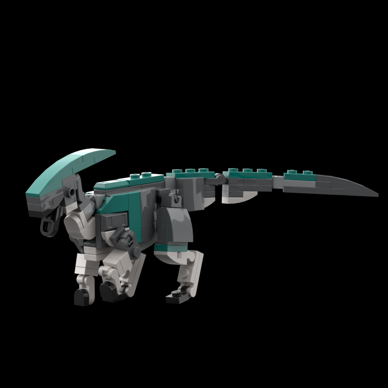 Lego Parasaurolophus Paleoaccurate MOC