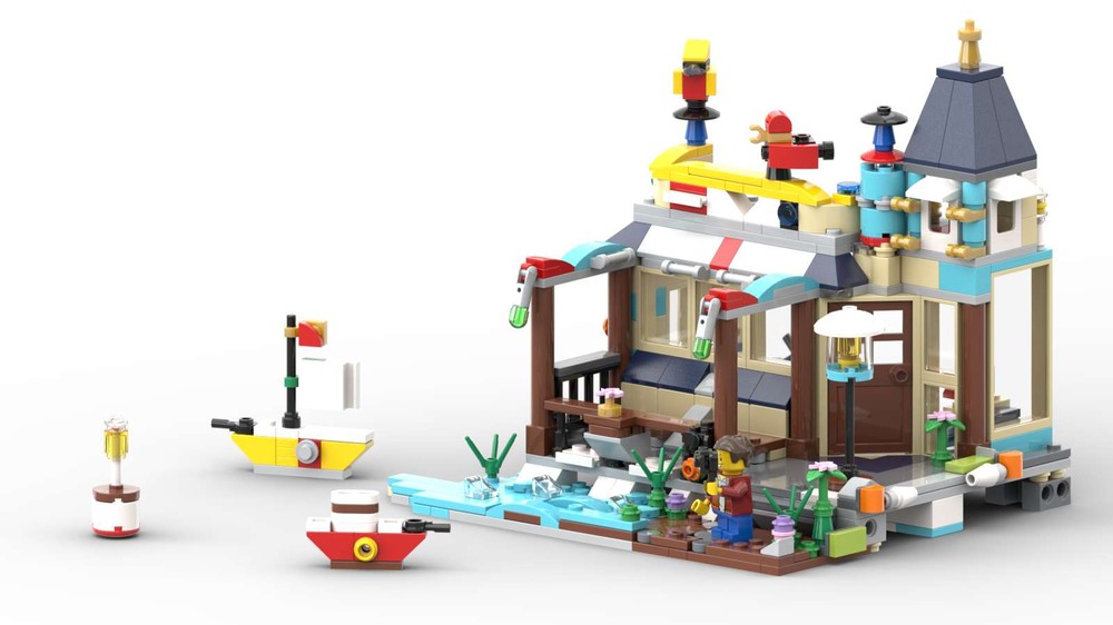 Lego rc boat shop