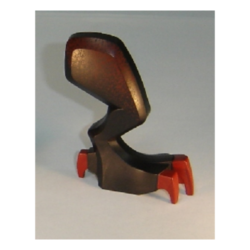 Lego Creature Body Part, Dragon Leg, Right with Dark Red Claws and Hip Print