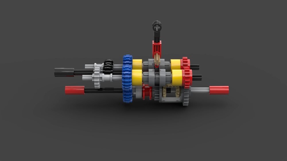 Lego Centered heavy-duty manual 4-speed AWD gearbox - Front input