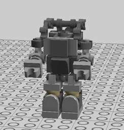 Minifigure scale Fallout Power Armor