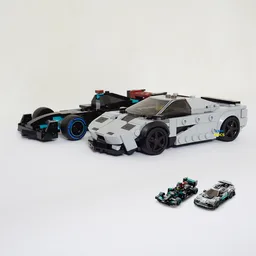 76909 McLaren F1 and F1 car