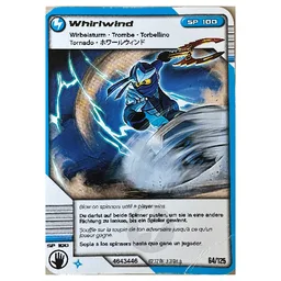Trading Card, Ninjago Deck #2: 64 - Whirlwind - North American Version / [No Color/Any Color]