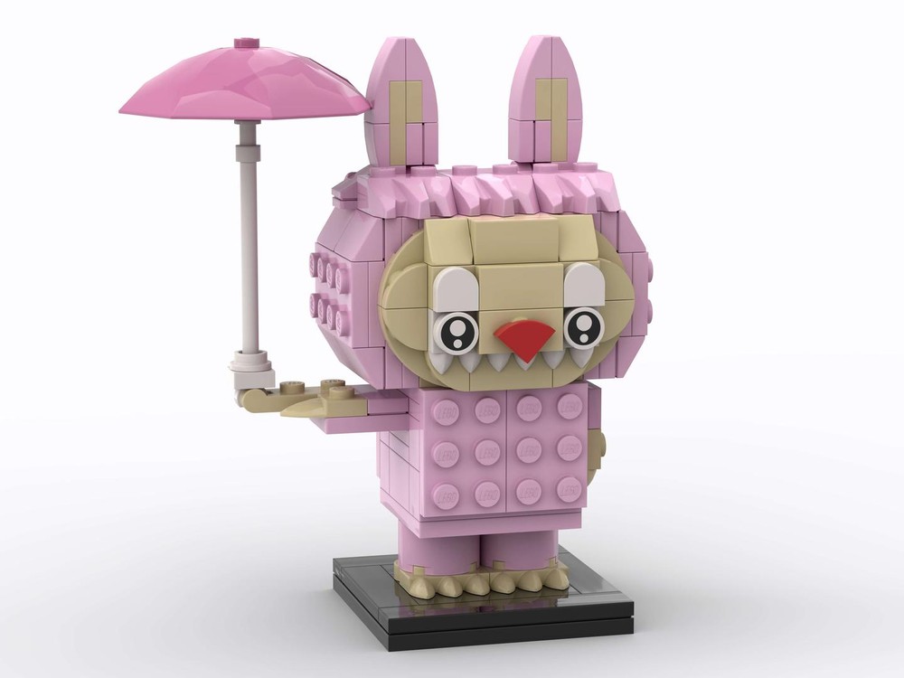 Lego Labubu (Bright Pink Edition)