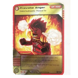Trading Card, Ninjago Deck #2: 36 - Provoke Anger - North American Version / [No Color/Any Color]