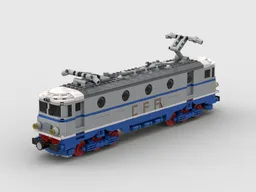 CFR class40 blue-lined locomotive