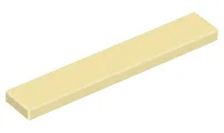 Tile 1 x 6 with Groove