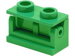 Hinge Brick 1 x 2 with (Same Color) Top Plate (3937 / 3938)