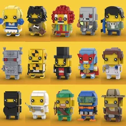 CMF Series 1 BrickHeadz Bundle