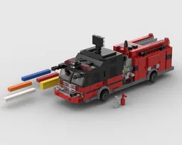 Fire Engine Black/Red