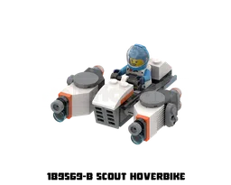 Scout Hoverbikes - (30663-1 & 60428-1 Modification)