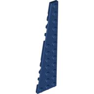 Lego Wedge Plate 12 x 3 Left / Dark Blue