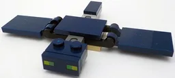 Minecraft Phantom (Tan Inverted 1 x 3 Tiles Base) - Brick Built