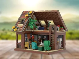 A log cabin