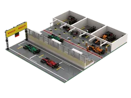 F1 Modular Speedchampions Display